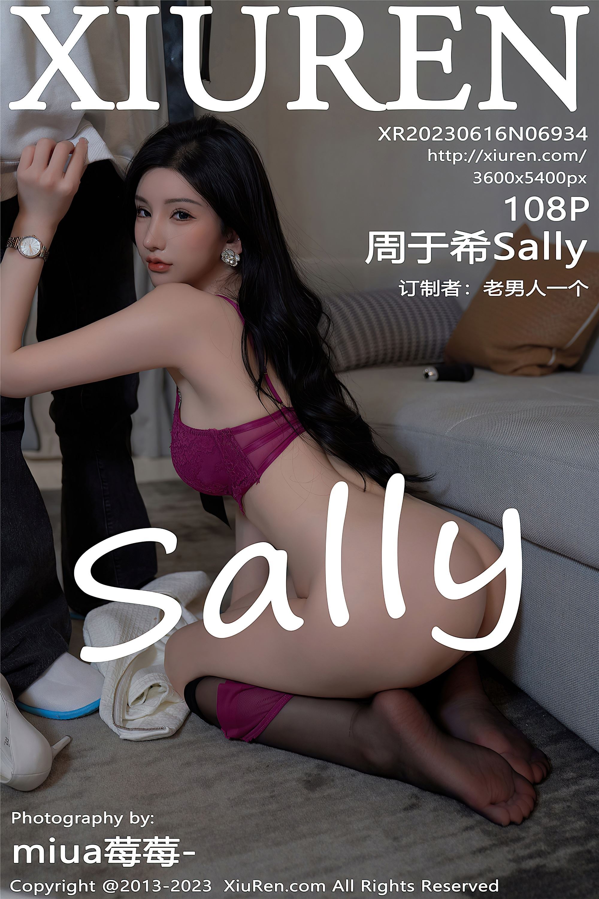 XiuRen秀人网  2023.06.16 NO.6934 周于希Sally